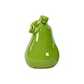 Urban Trends Ceramic Figurine; 4.5L x 4.5W x 6.5H, Green (22130)