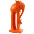 Urban Trends Ceramic Figurine; 9.5L x 5.5W x 20H, Orange (22133)