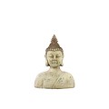 Urban Trends Fiberstone Buddha Bust; 14.75 x 7 x 19, White (23409)