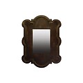 Urban Trends Wood Mirror; 30 x 1.75 x 40, Brown (34078)