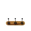 Urban Trends Wood Hanger; 19.75 x 3.75 x 7.5, Brown (36082)