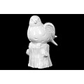 Urban Trends Ceramic Figurine; 5L x 6.25W x 9.5H, White (46736)