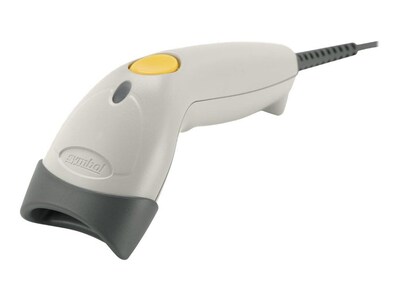 Symbol LS1203-CR10001R LS1203 Barcode Scanner; Cash Register White