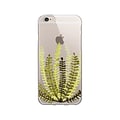 OTM Artist Prints Clear Phone Case for Use w/iPhone 6/6S; Botany Chartreuse (OP-IP6V1CLR-ART01-07)