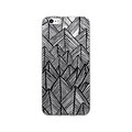 OTM Artist Prints Clear Phone Case for Use with iPhone 6/6S; Rocks Ebony (OP-IP6V1CLR-ART01-19)
