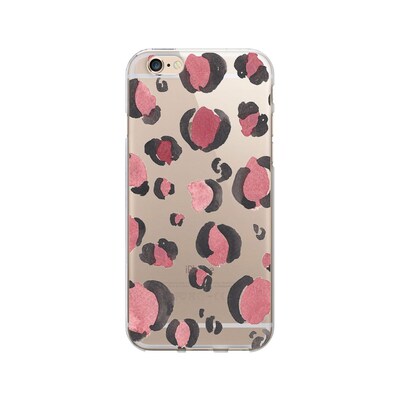 OTM  Prints Clear Phone Case, Spotted Berry, iPhone 7/7S (OP-IP7V1CG-A-03)