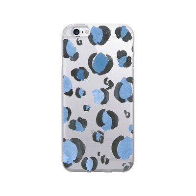 OTM  Prints Clear Phone Case, Spotted Indigo, iPhone 7/7S (OP-IP7V1CG-A-04)