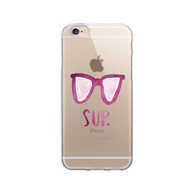 OTM  Prints Clear Phone Case, SUP Hottie, iPhone 7/7S (OP-IP7V1CG-A-16)