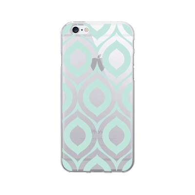 OTM  Prints Clear Phone Case, Elm Frost Green, iPhone 7/7S (OP-IP7V1CG-CLS-03)