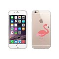 OTM Essentials Critter Prints Clear Phone Case for Use with iPhone 6/6S; Flamingo (IP6V1CLR-CRIT-01)