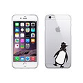 OTM Essentials Critter Prints Clear Phone Case for Use with iPhone 6/6S; Penguin (IP6V1CLR-CRIT-02)