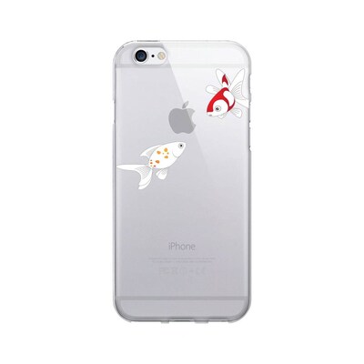 OTM  Prints Clear Phone Case, Goldfish, iPhone 7/7S (OP-IP7V1CG-ICN-04)