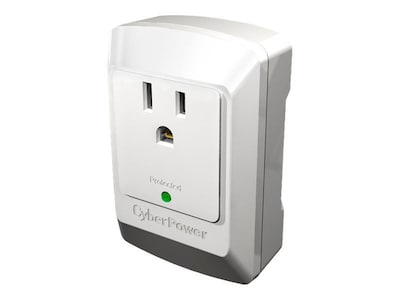 Cyberpower® CSB100W 1-Outlet 900 Joule Essential Surge Protector