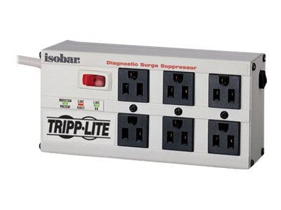 Tripp Lite Isobar ISOBAR6ULTRA 6 Outlet 3300 J Surge Protector; 6