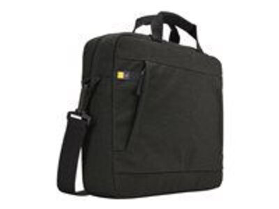 Case Logic ® Huxton Black Polyester 14 to 14.1 Laptop Attache (HUXA114BLACK)