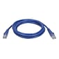 Tripp Lite patch cable, 5 ft, blue