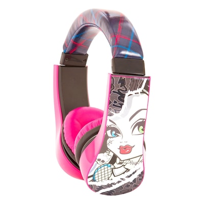 Sakar® Kids 30348 Monster High Kids Safe Friendly Over-the-Head Headphone