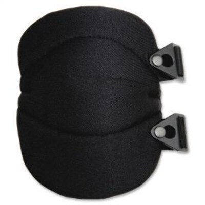 Ergodyne® ProFlex® Knee Pad With Wide Soft Cap, Black, Pair