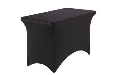 ICEBERG iGear Fabric Table Cover, Polyester/Spandex, 4, Black (16511)
