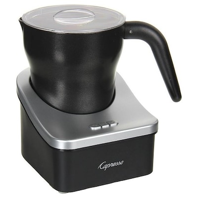 Capresso Froth PRO Automatic Milk Frother, Black/Stainless Steel (202.04)