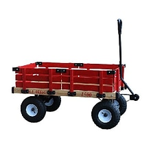 Millside Industries Hardwood 38 x 20 Wooden Wagon