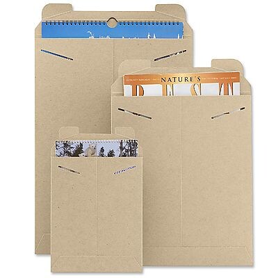 StayFlat Kraft Mailers, 20 x 27, 50/Bundle