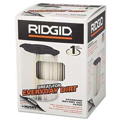 Ridgid Standard Pleated Vacuum Paper Filter (632-72947)