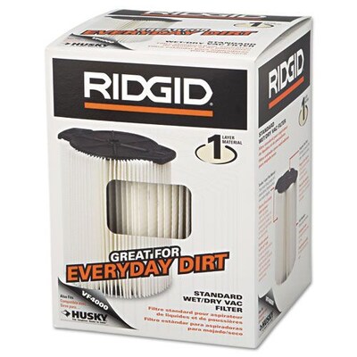 RIDGID Standard Pleated Vacuum Paper Filter (VF4000)