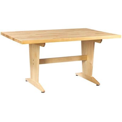 SHAIN Art/Planning Table 26H x 60W x 42D Solid Maple (PT-62PNB)