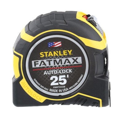 Stanley FatMax 25 ft. Auto-Lock Tape Measure (FMHT33338)