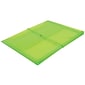 JAM Paper® Plastic Envelope with Elastic Band, 9.75 x 13 with 2.625 Inch Expansion, Lime Green, Sold Individually (218E25LI)