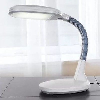 Lavish Home 72-L1195 LED Sunlight Desk Lamp, White