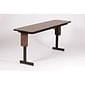Correll 72 High-Pressure Laminate & Particle Board Rectangular Table, Gray Granite