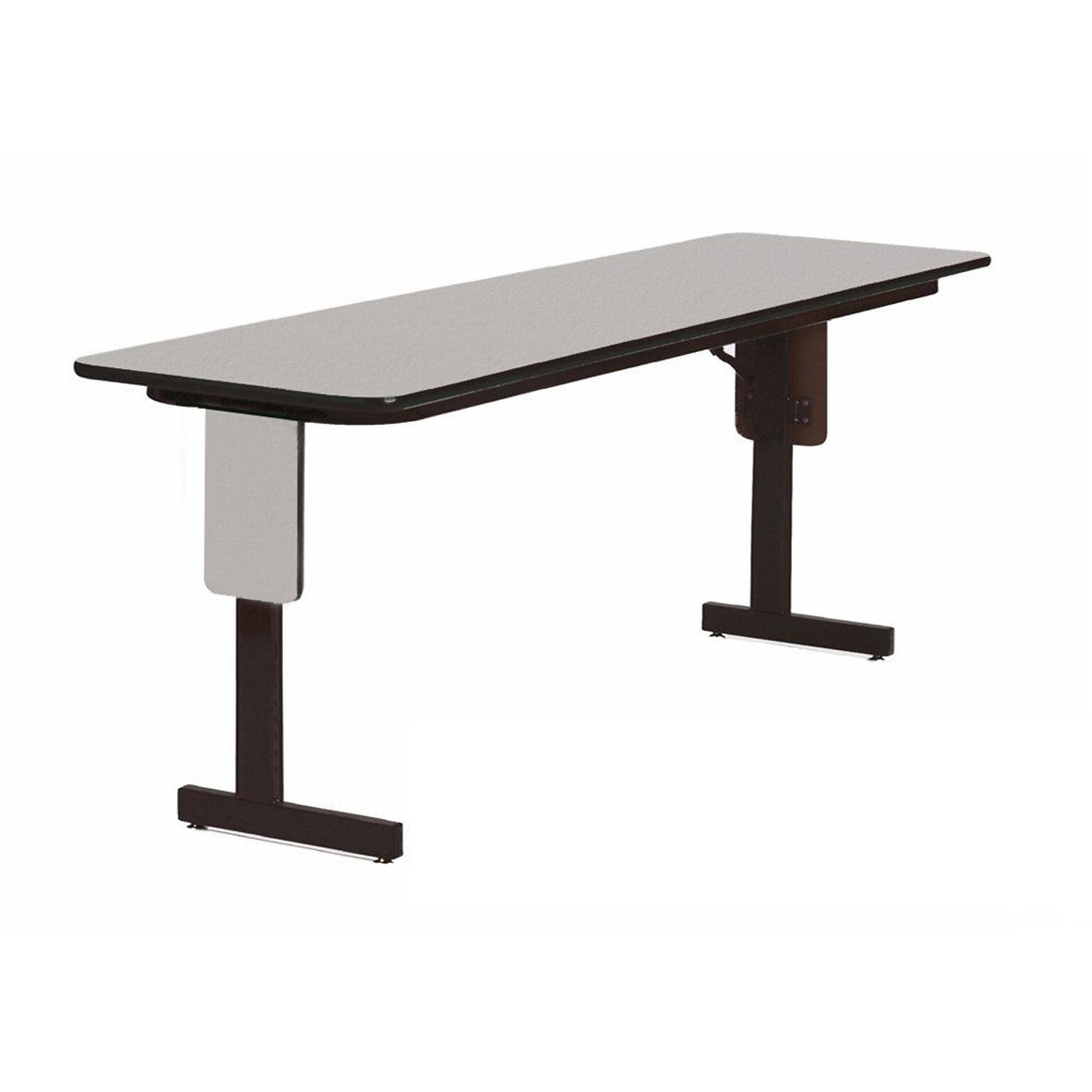 Correll 60 Metal & Laminate Panel Leg Folding Table, Gray Granite (SP2460PX-15)