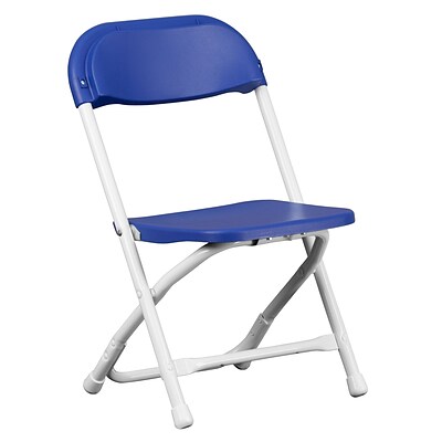 Flash Furniture Plastic School Chair, Blue (YKIDBL)