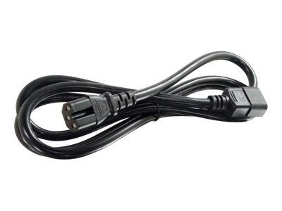 C2G ® 6' IEC320C14/IEC320C15 Male/Female Standard Power Cord; Black (10341)