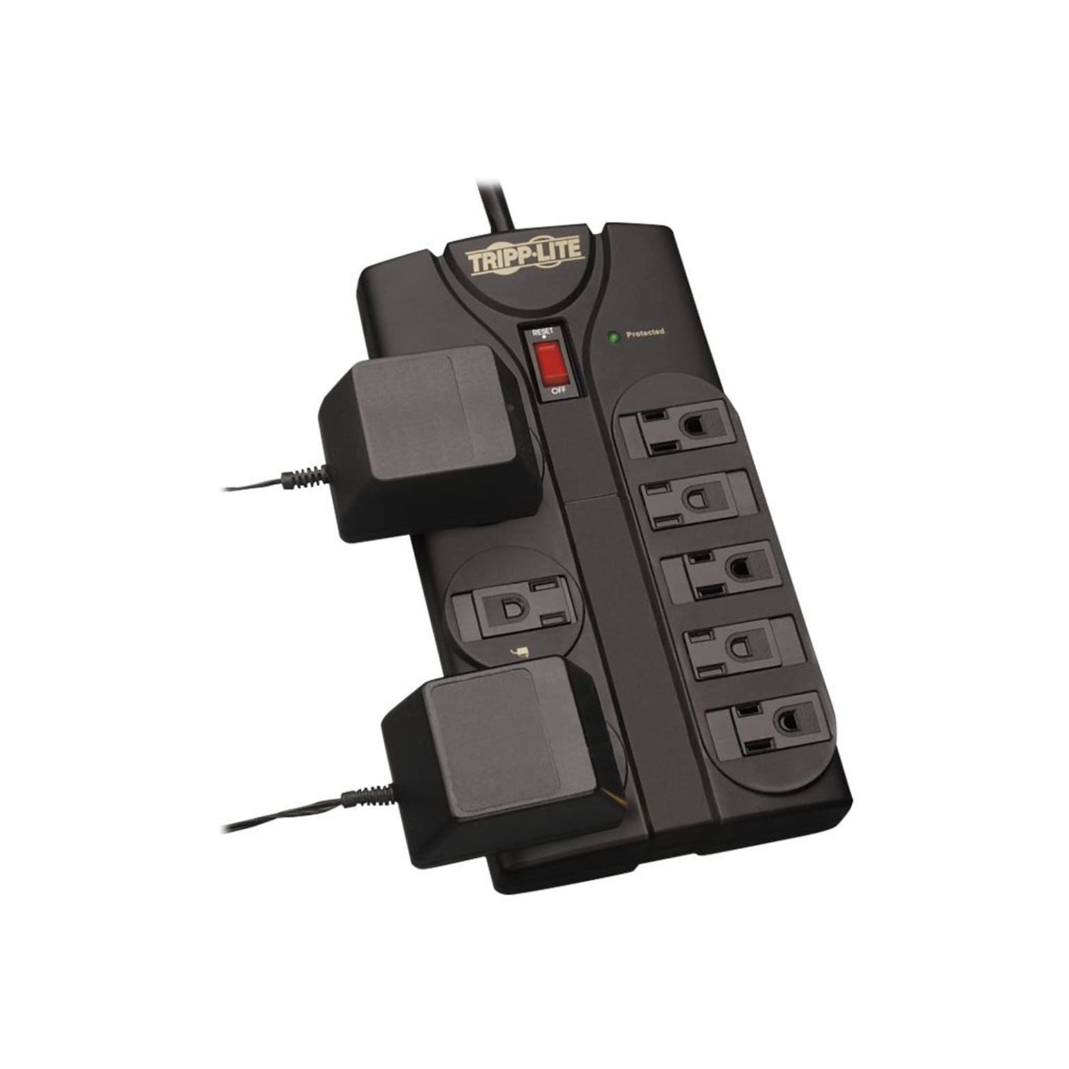 Tripp Lite Protect It! TLP808B 8-Outlet 1440 J Surge Protector; 8