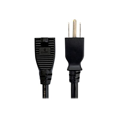 Belkin ™ Pro Series 6 NEMA 5-15/NEMA 5-15 Male/Female Universal Computer AC Power Extension Cord; Black (F3A110-06)