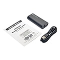 Tripp Lite 5200 mAh Mobile Power Bank USB Battery Charger with LED Flashlight; Black (UPB-05K2-1U)