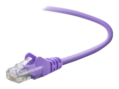 Belkin A3L791-20-PUR-S 20 RJ-45 Male/Male Cat5e Snagless Patch Cable, Purple53