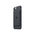 Apple Smart Battery Case for iPhone 6/6s; Charcoal Gray (MGQL2LL/A)