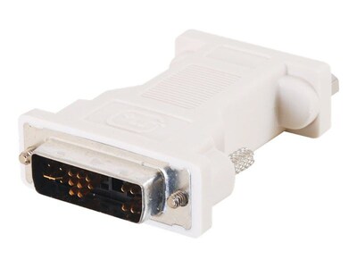 C2G ® 26956 DVI to VGA Video Adapter, White