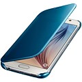 Samsung Folio Flip Cover for Galaxy Note 5 S-View; Clear Blue (EF-ZG920BLEGUS)