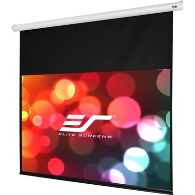 Elite Screens® Starling 2 Series ST120XWH2-E14 Electric Wall/Ceiling Projection Screen; 120
