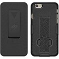 Amzer ® Shellster Holster Carrying Case for iPhone 6; Black (AMZ97274)