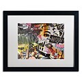 Trademark Fine Art Anyone Now by Dan Monteavaro 16 x 20 White Matted Black Frame (ALI0967-B1620MF)