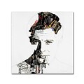 Trademark Fine Art Marcello by Ines Kouidis 24 x 24 Canvas Art (ALI0991-C2424GG)