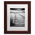 Trademark Fine Art Motchia by Moises Levy 11 x 14 White Matted Wood Frame (ALI1062-W1114MF)