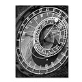 Trademark Fine Art Astronomic Watch Prague 11 by Moises Levy 24 x 32 Canvas Art (ALI1094-C2432GG)