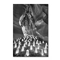 Trademark Fine Art Candle Canyon II by Moises Levy 30 x 47 Canvas Art (ALI1128-C3047GG)